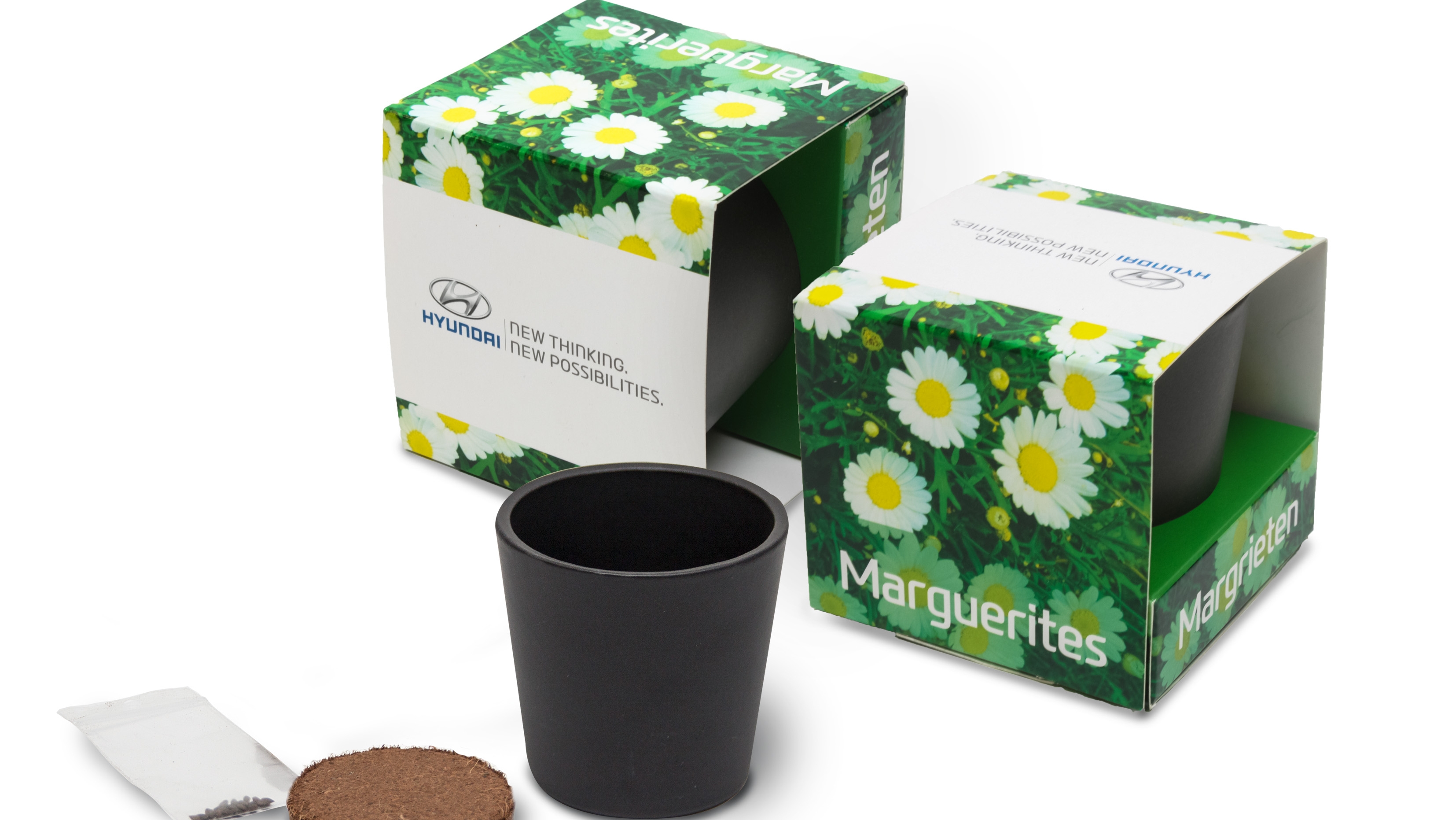 <p>The Corthogreen line specialises in sustainable corporate seeds and gifts. Terracotta jars, zinc buckets and other materials with personalised cards and seeds of your choice</p>